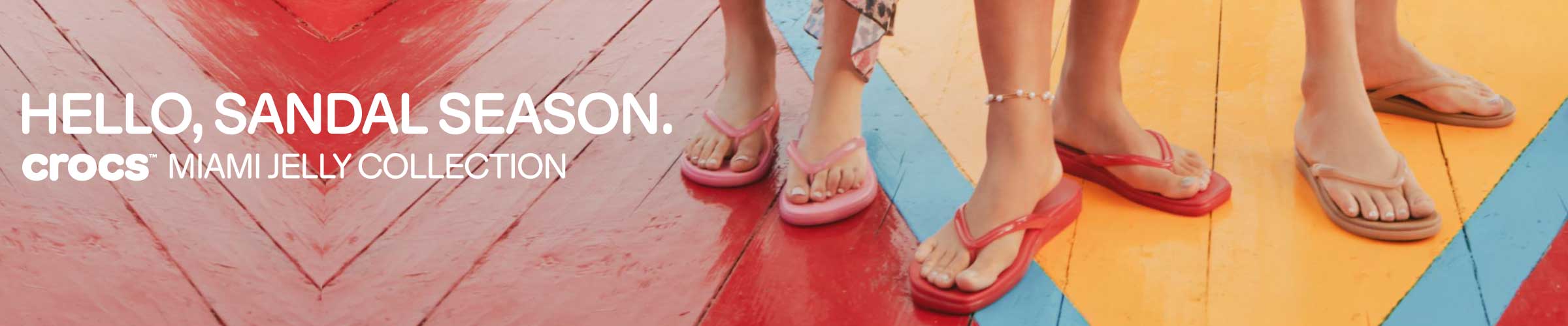 Crocs Miami Jelly Collection